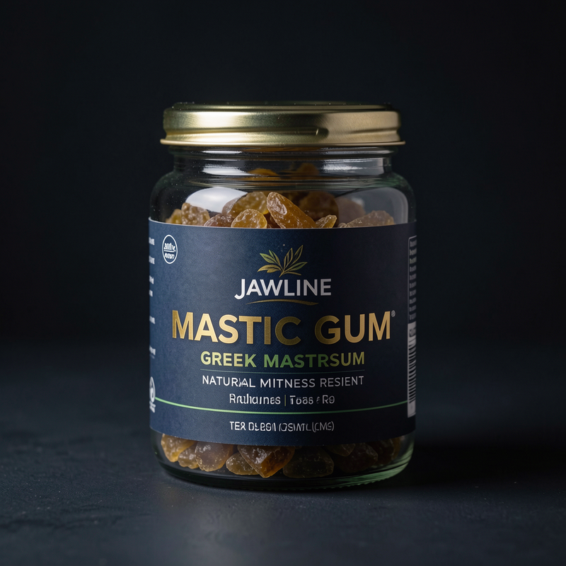 Mastic Gum Jaw Trainer — Natural Greek Resin