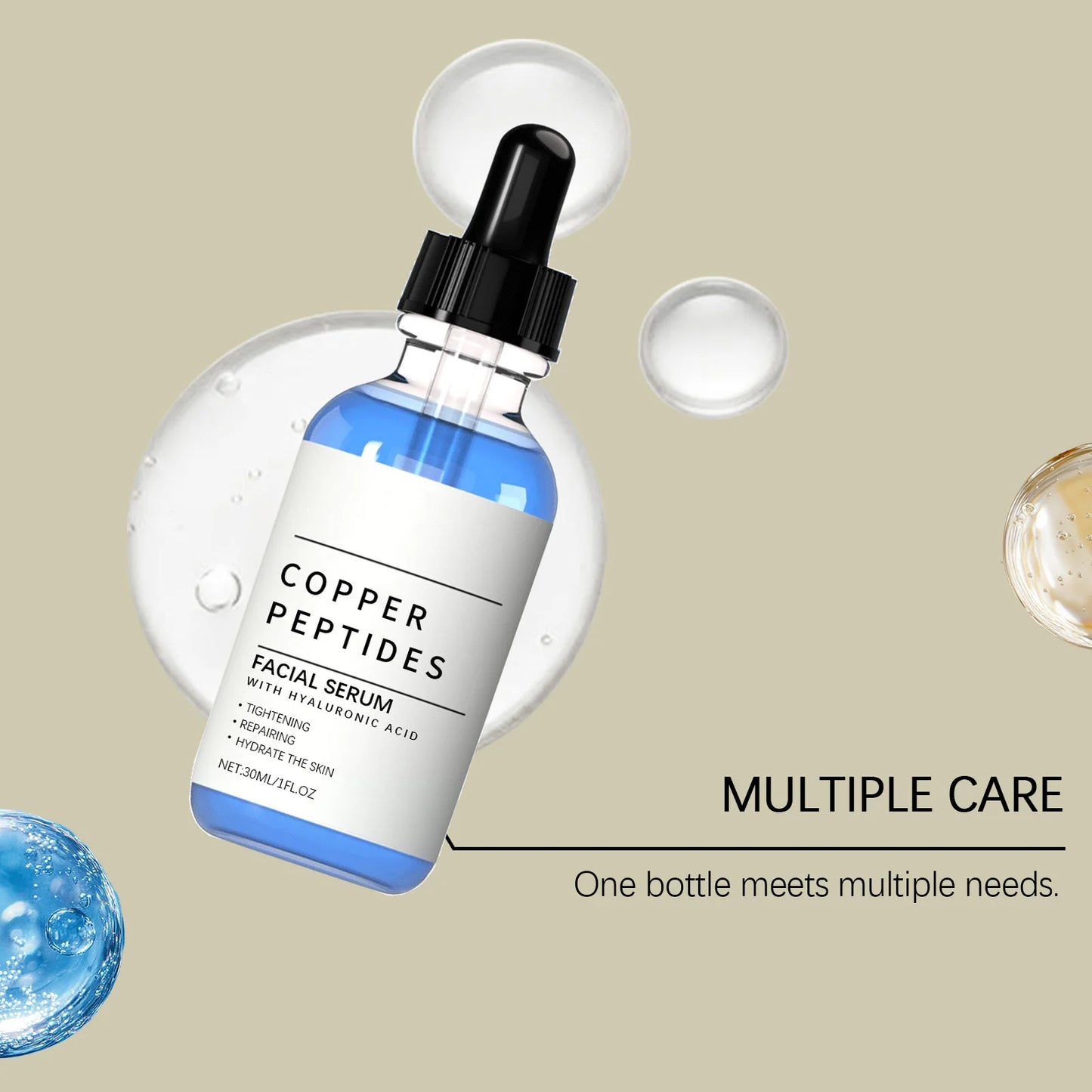 Hyaluronic Acid Moisturize Essence Deep Hydration Increase Skin Elasticity Barrier Repair Improve Skin Texture Sooth Face Serum