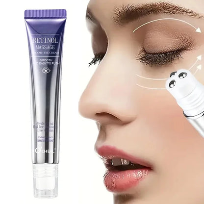 Retinol Eye Cream - Natural Ingredient Care, Long-Lasting Moisturizing Formula, Eye Care, Caring for the Skin Around the Eyes
