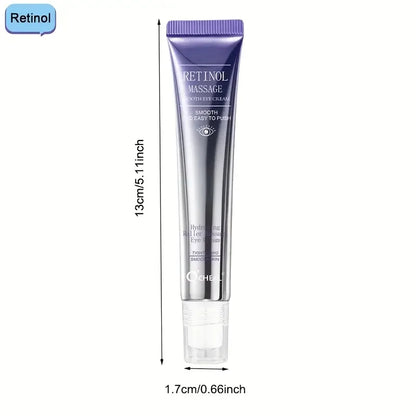 Retinol Eye Cream - Natural Ingredient Care, Long-Lasting Moisturizing Formula, Eye Care, Caring for the Skin Around the Eyes
