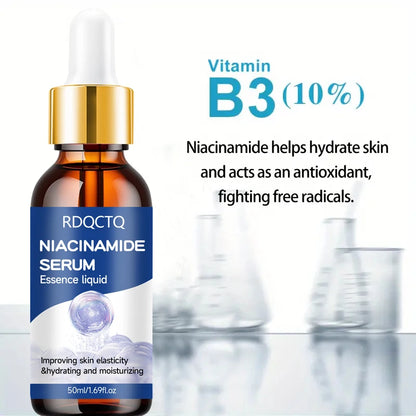 Niacinamide Serum - Hydrating Facial Essence for Skin Elasticity, Deep Moisturization & Nourishment