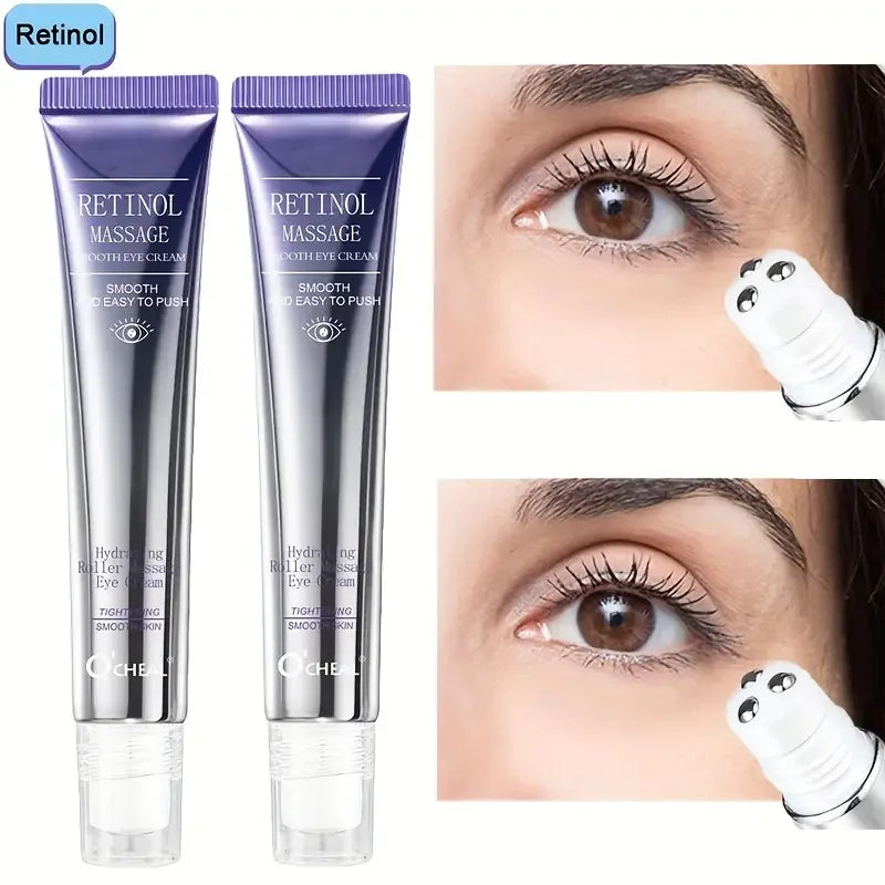 Retinol Eye Cream - Natural Ingredient Care, Long-Lasting Moisturizing Formula, Eye Care, Caring for the Skin Around the Eyes