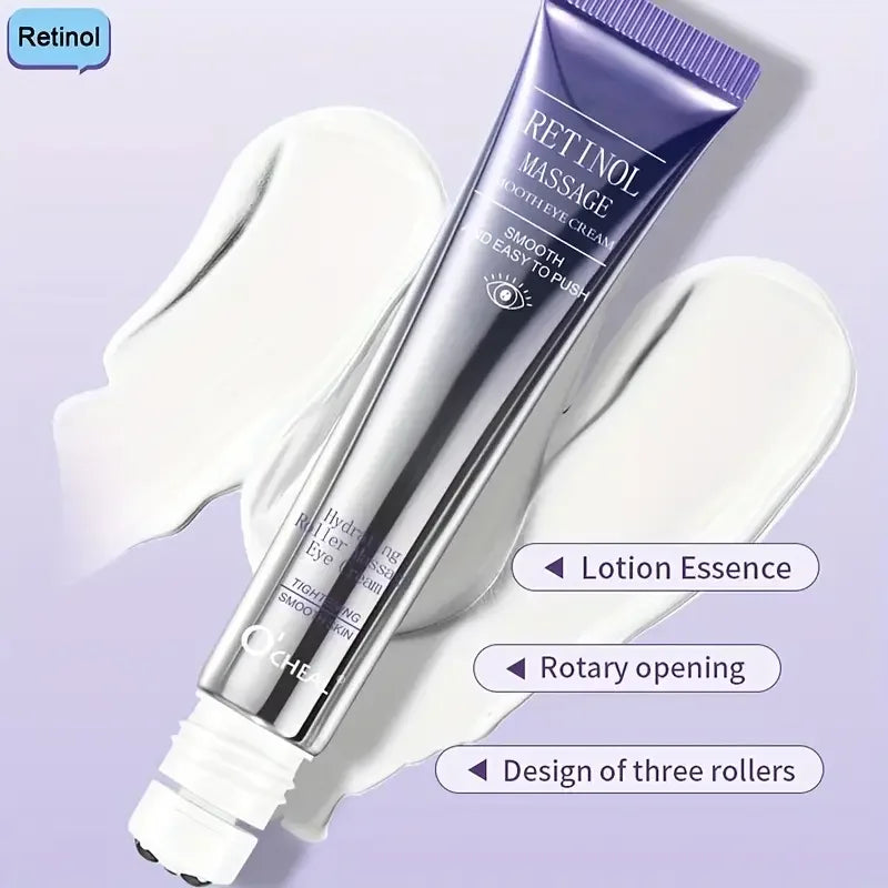 Retinol Eye Cream - Natural Ingredient Care, Long-Lasting Moisturizing Formula, Eye Care, Caring for the Skin Around the Eyes