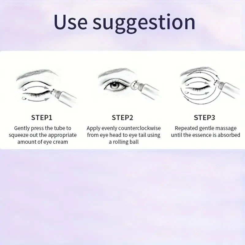 Retinol Eye Cream - Natural Ingredient Care, Long-Lasting Moisturizing Formula, Eye Care, Caring for the Skin Around the Eyes